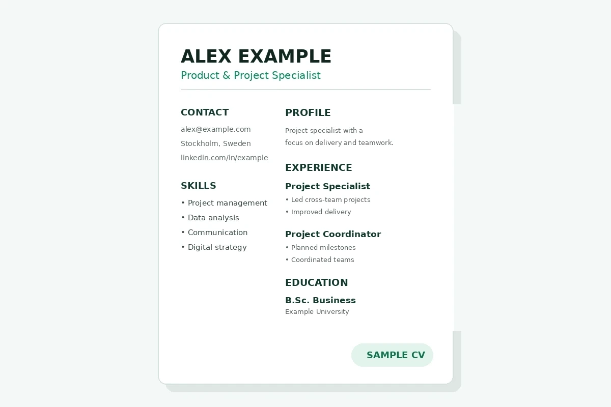 Verify CV