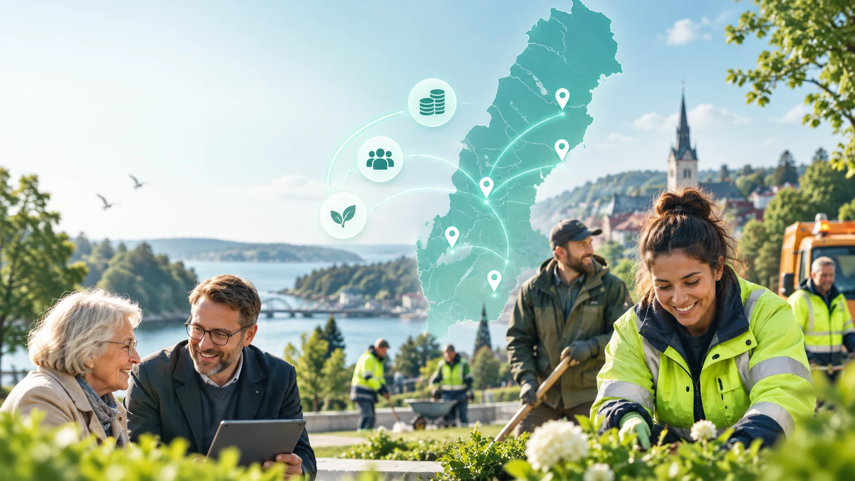 Förbetalt lokalt arbete – redo när det behövs